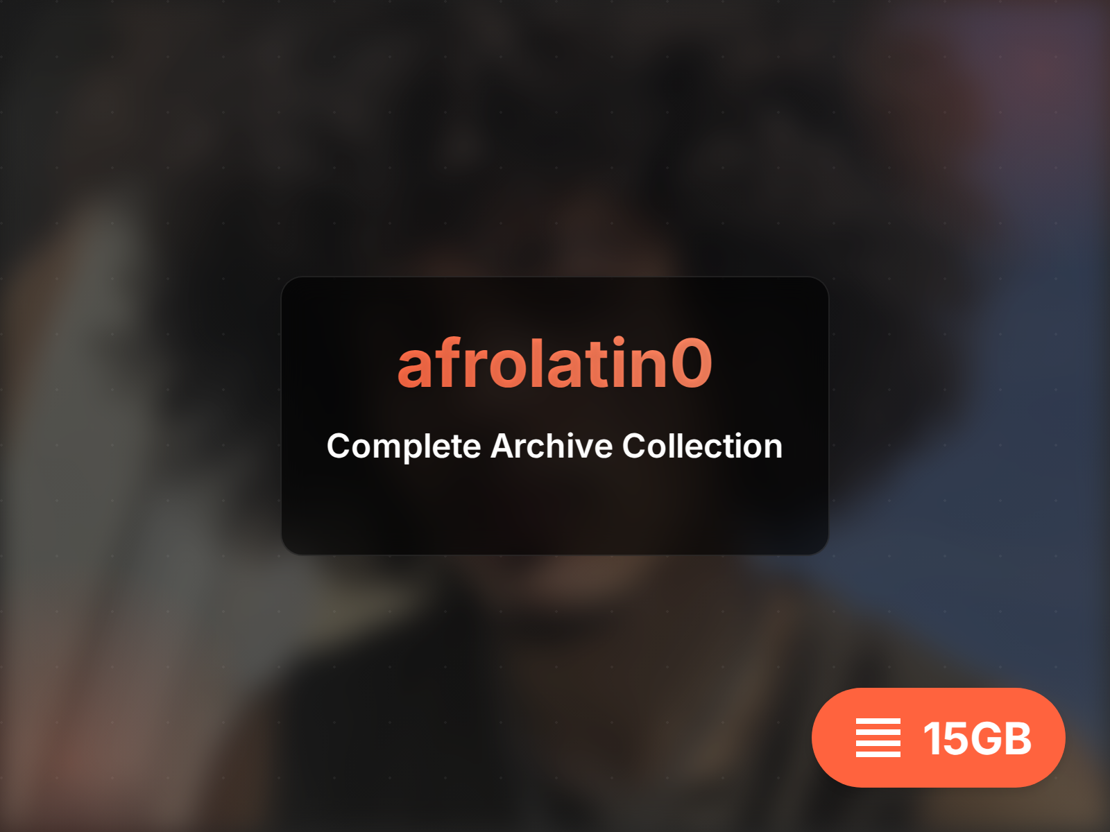 View afrolatin0 OnlyFans content for free