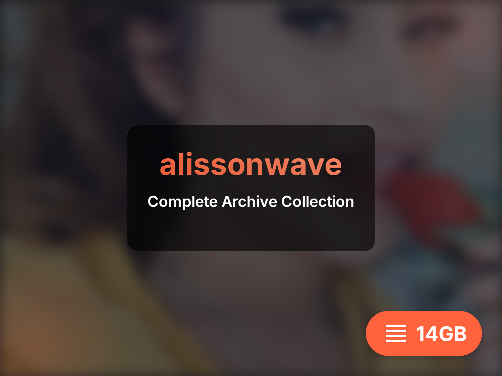 ნახეთ alissonwave OnlyFans ვიდეოები და ფოტოები უფასოდ