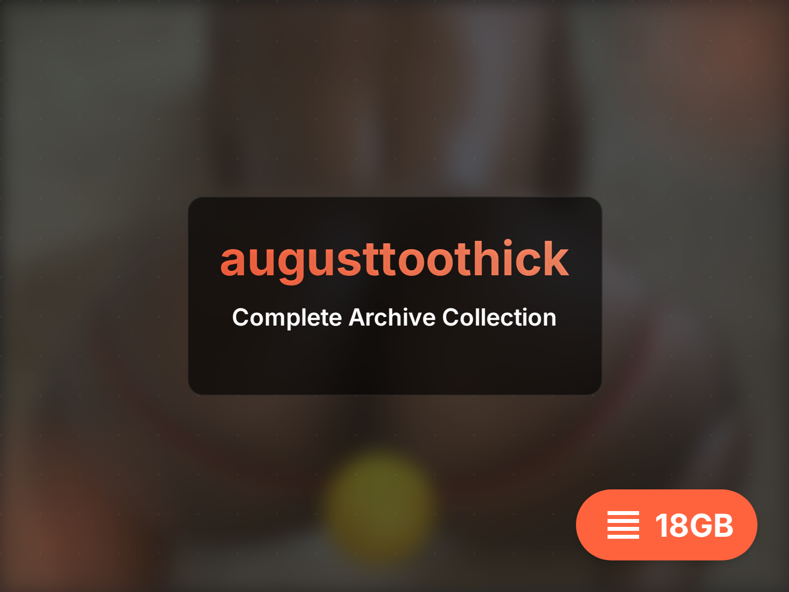 augusttoothick Wyciekłe Filmy i Zdjęcia