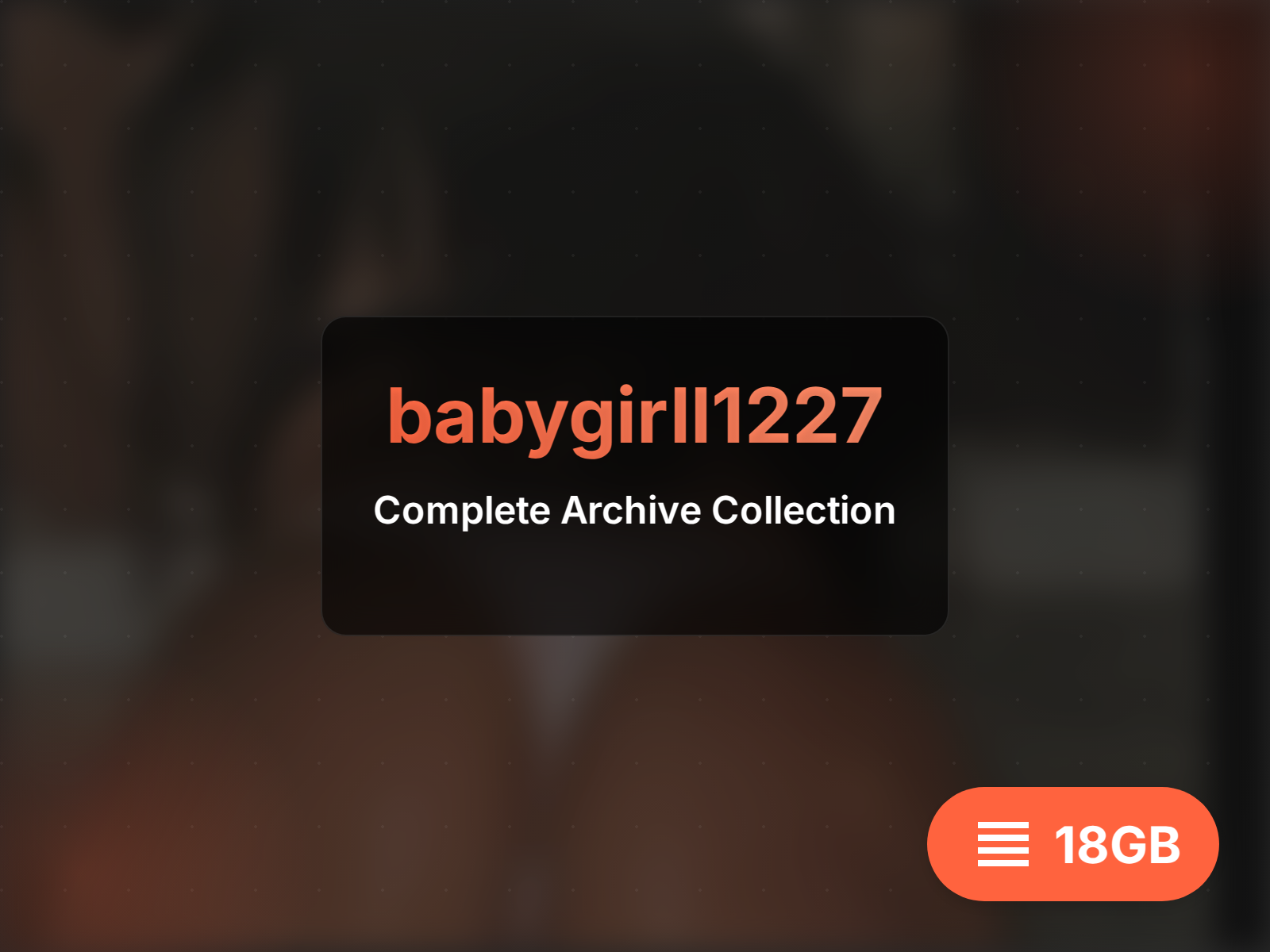 babygirll1227 Full Archive