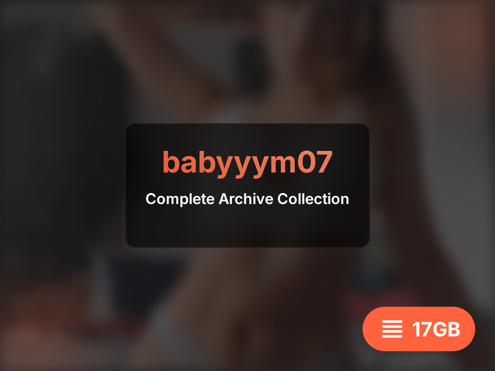 babyyym07 archive (15GB)