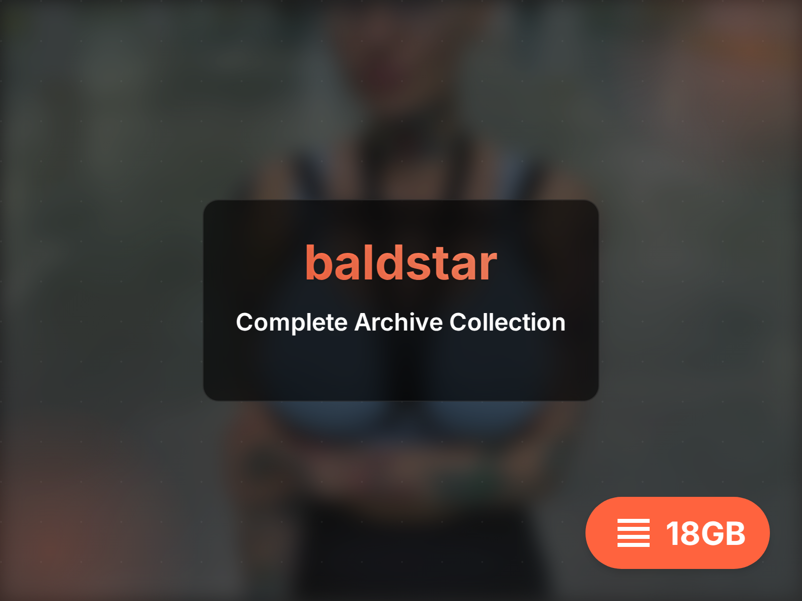 Complete baldstar archive (14GB)