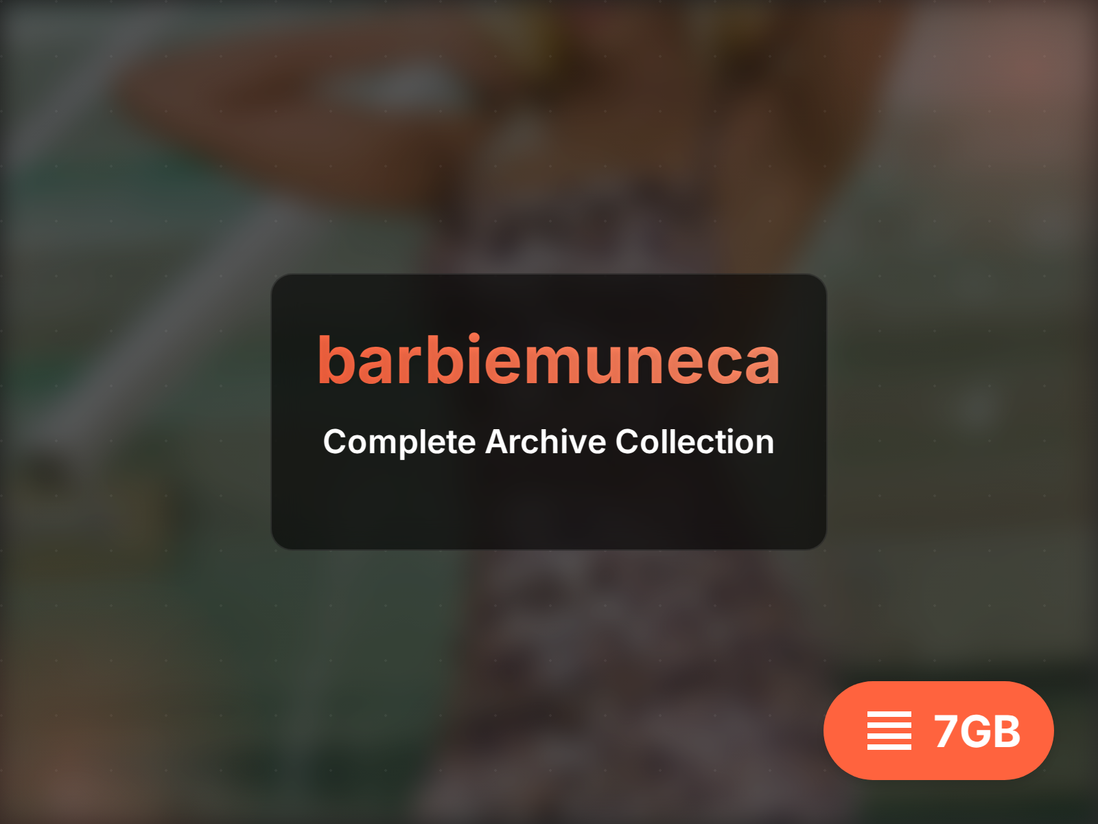barbiemuneca Kumbukumbu Kamili