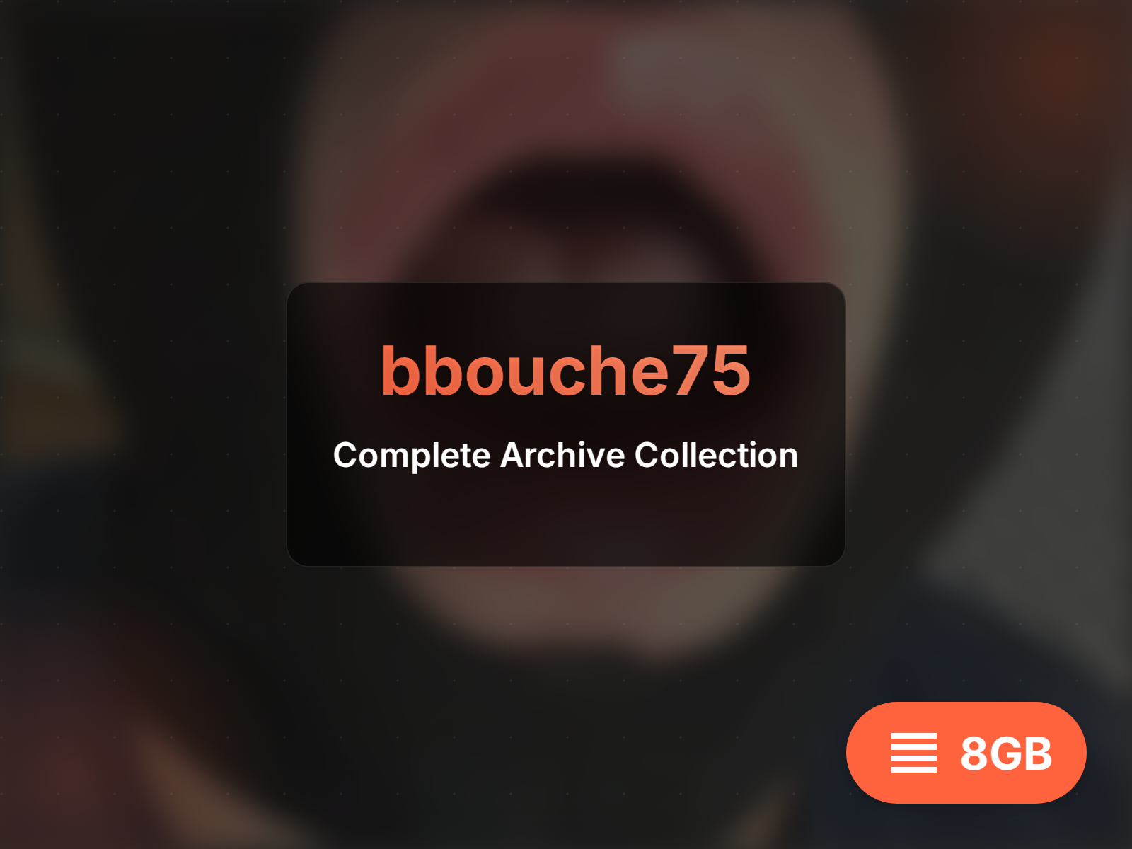 Complete bbouche75 archive (5GB)