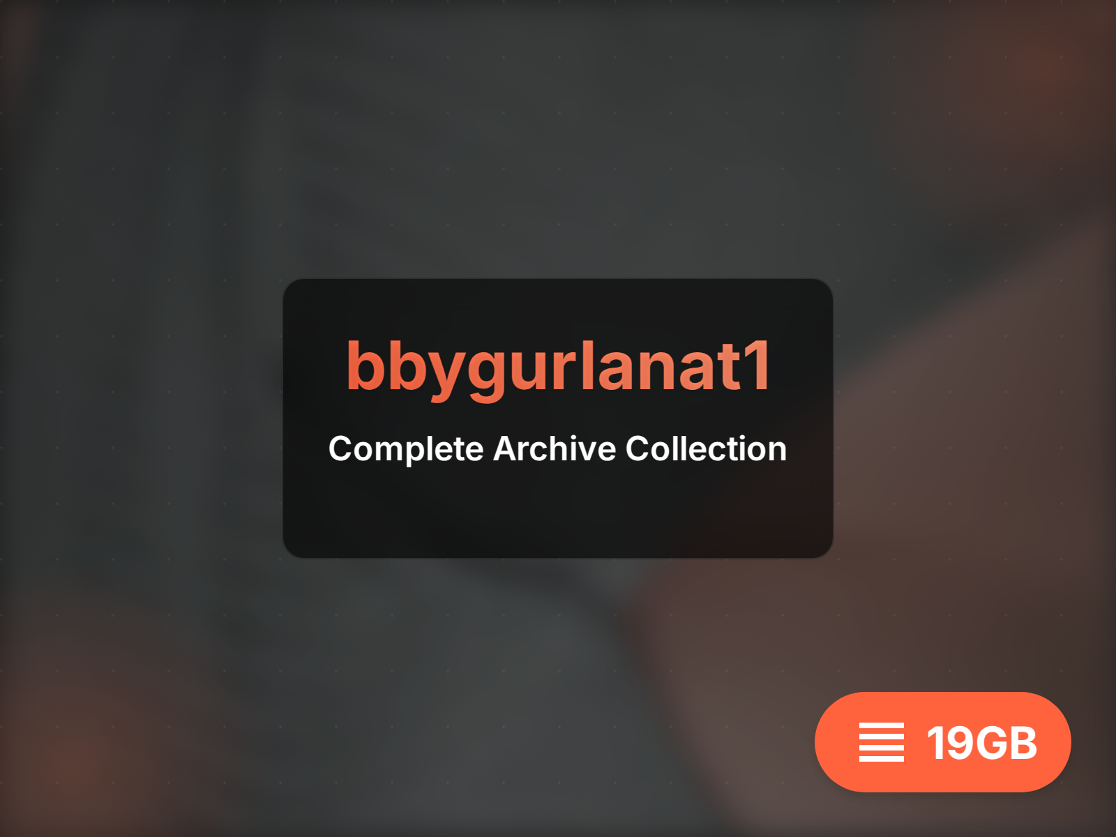 Télécharger l'archive de bbygurlanat1 (6GB)