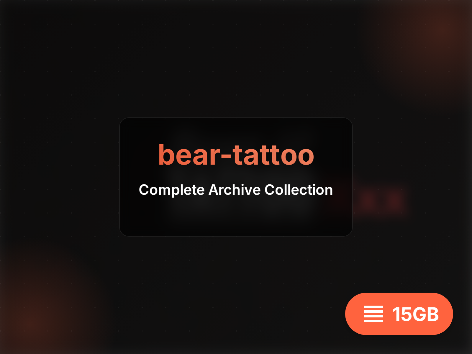 Adrian/Edwin @bear-tattoo OnlyFans Leak