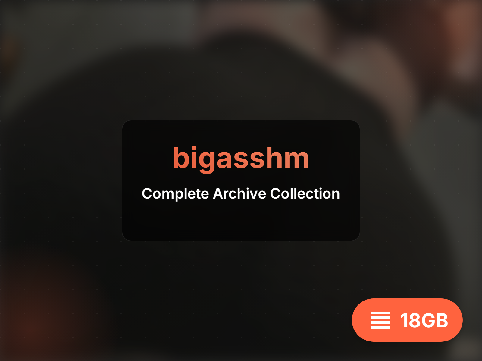 bigasshm الأرشيف الكامل