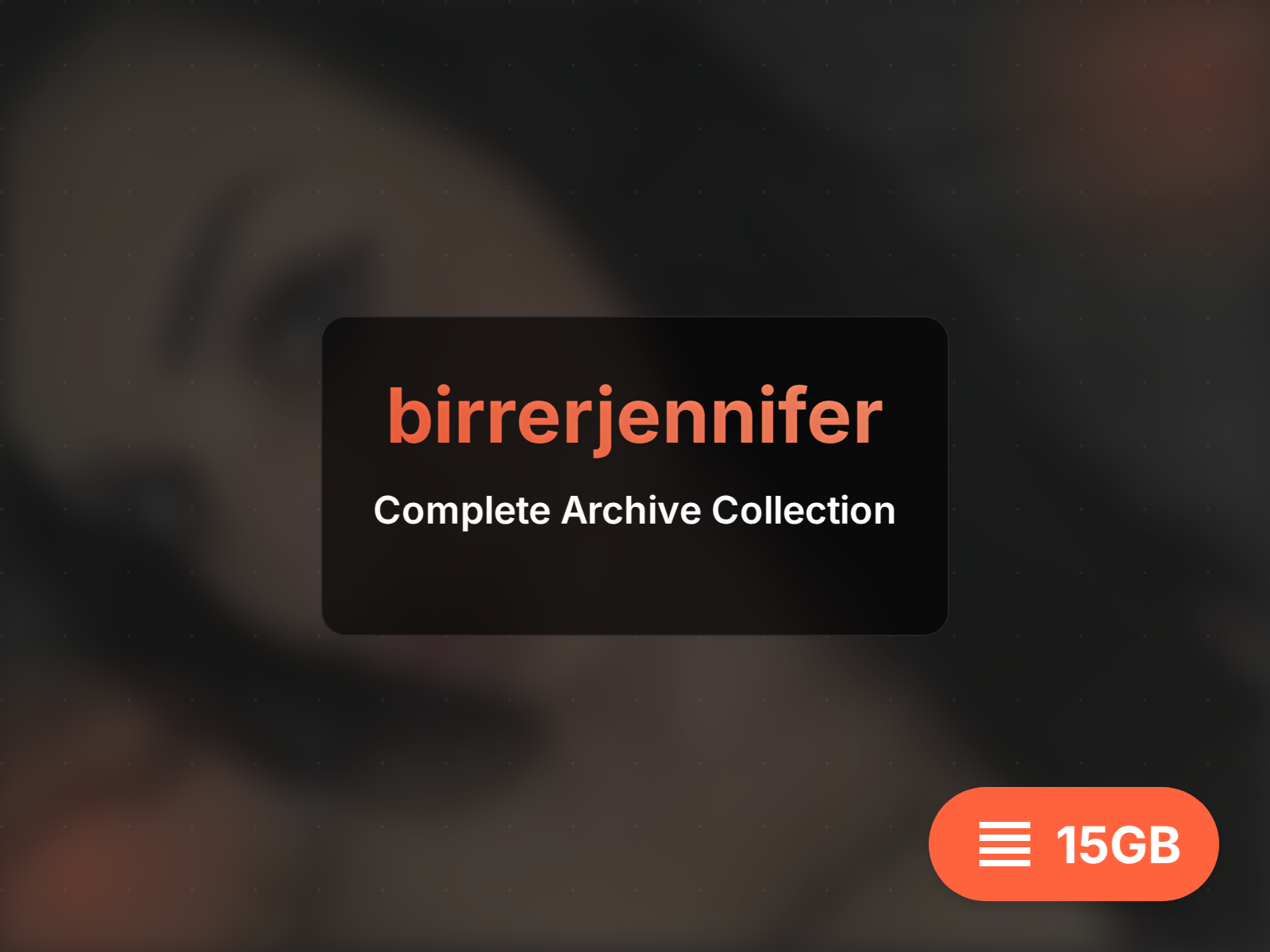 birrerjennifer Full Archive