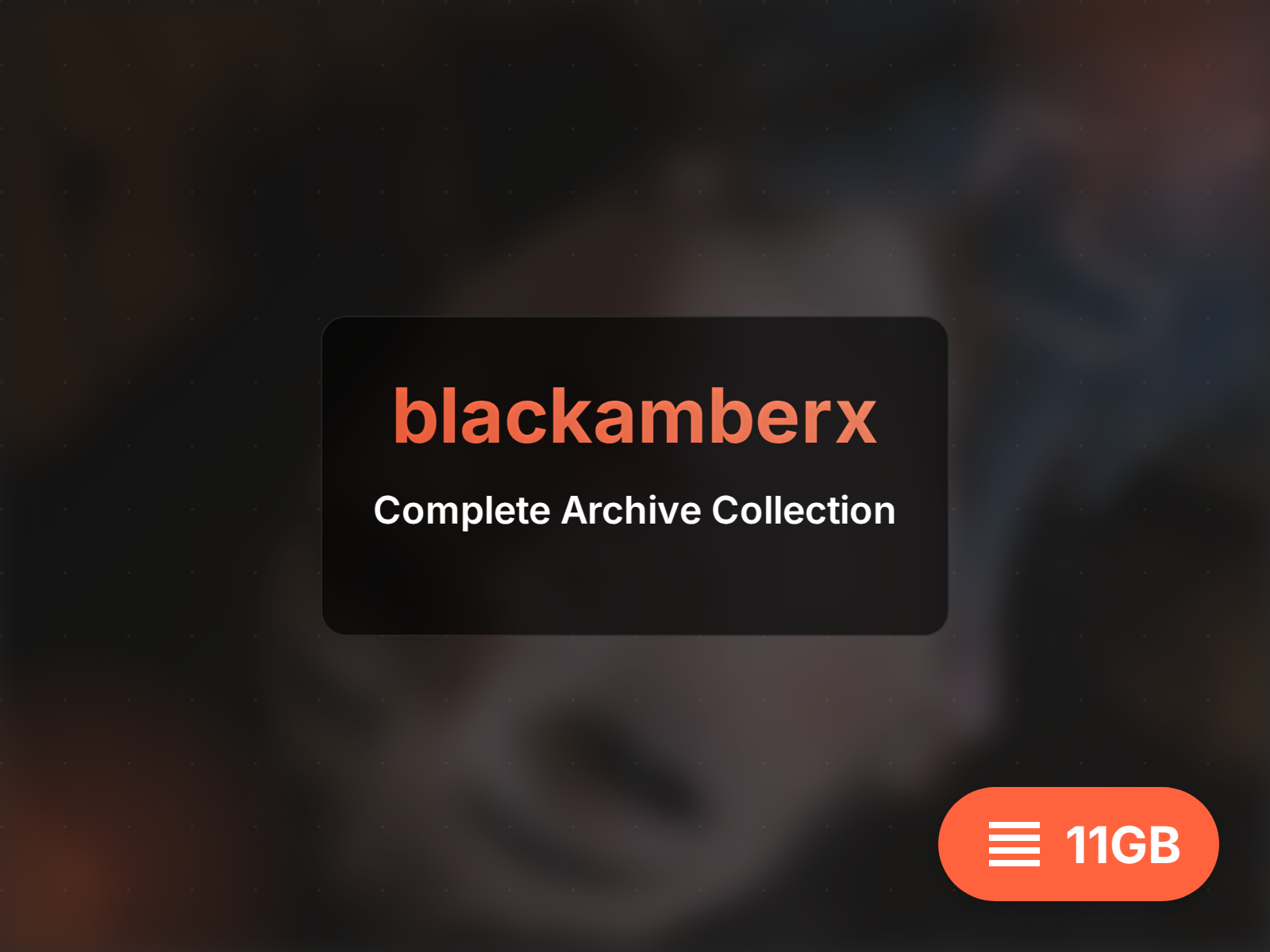 blackamberx archive (11GB)