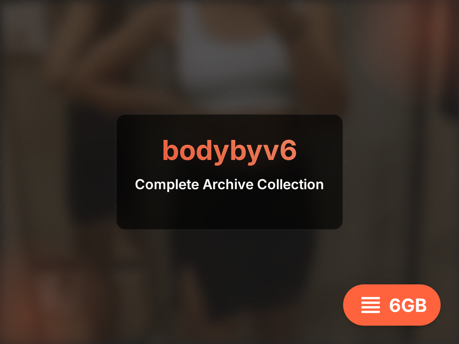 bodybyv6 OnlyFans Leak