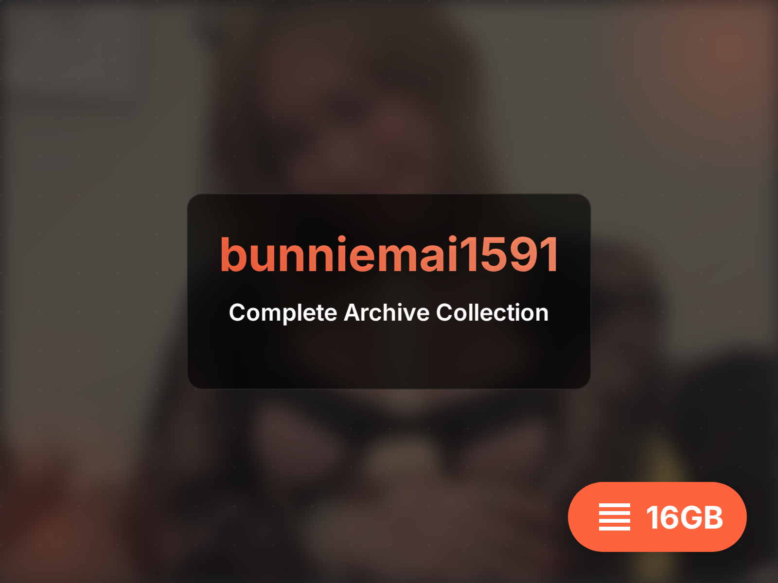 Teljes bunniemai1591 archívum (15GB)