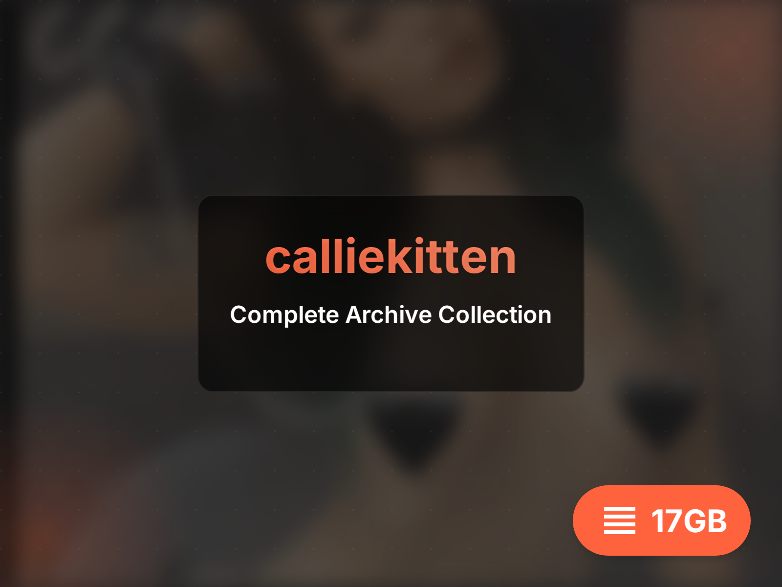 ℭ𝔞𝔩𝔩𝔦𝔢 🖤 18+{(@calliekitten)|calliekitten} Lekked OnlyFans