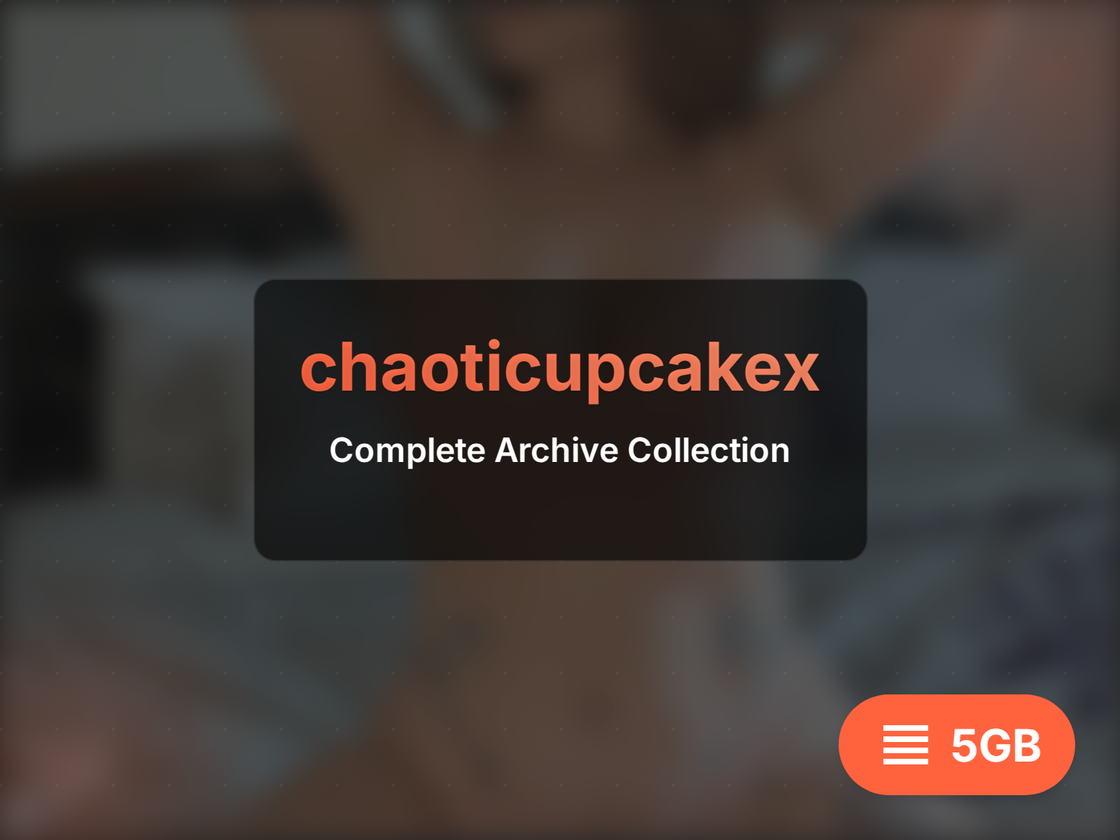 chaoticupcakex Толук Архив