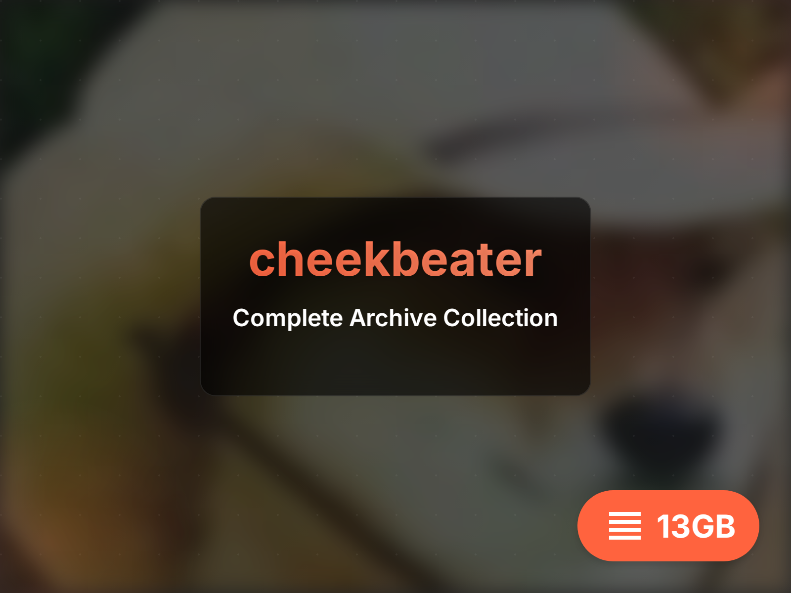 Descargar archivo de cheekbeater (16GB)