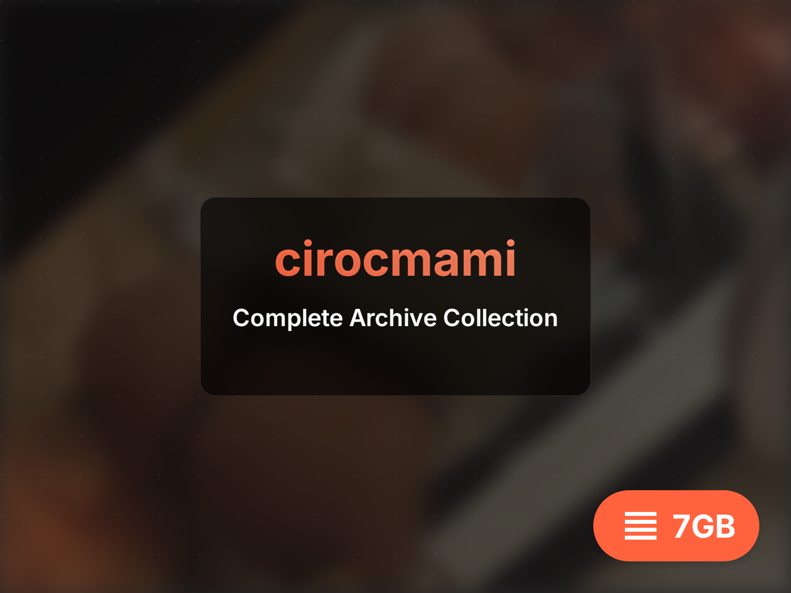 cirocmami архива (16GB)