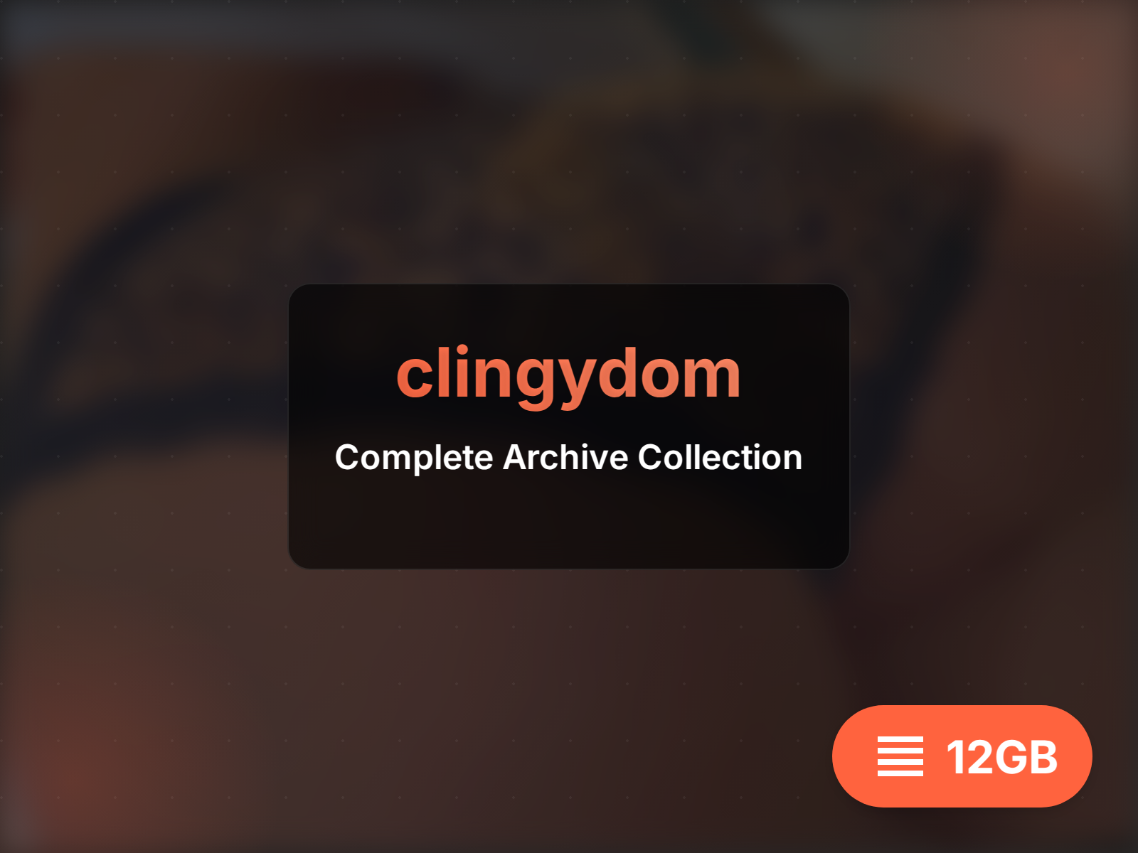 Descargar archivo de clingydom (12GB)