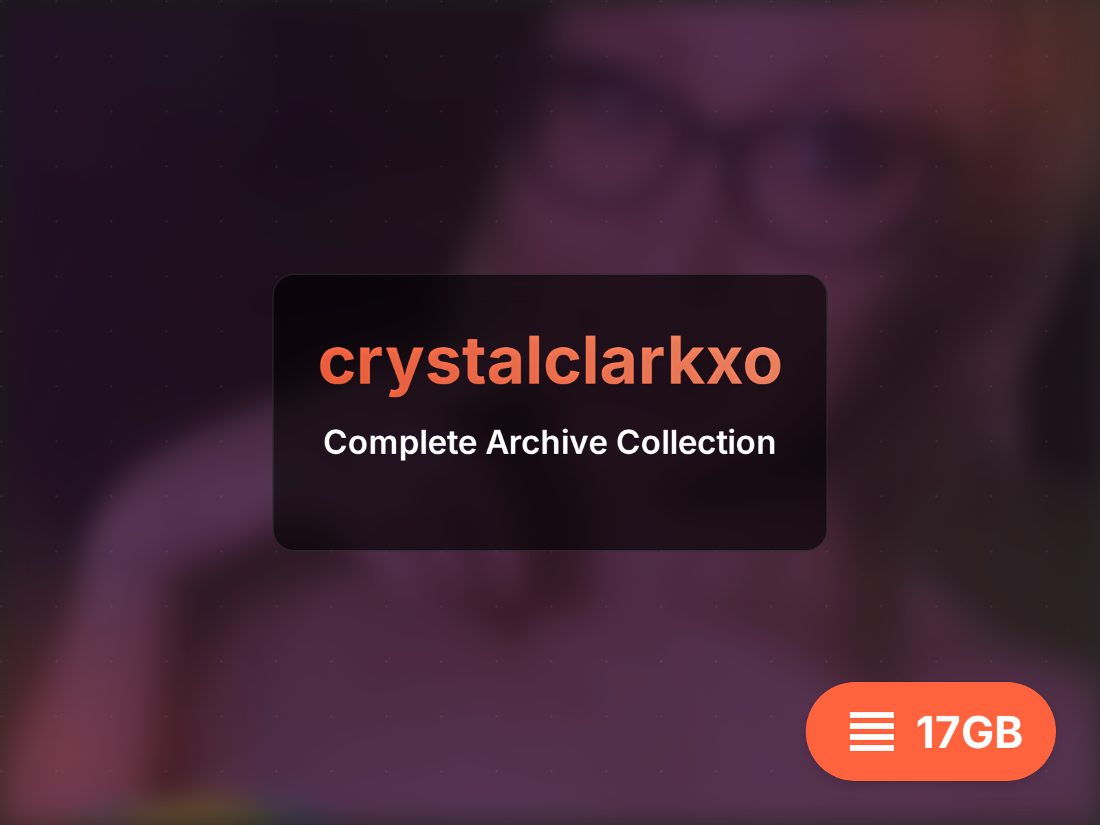 أرشيف crystalclarkxo الكامل (9GB)