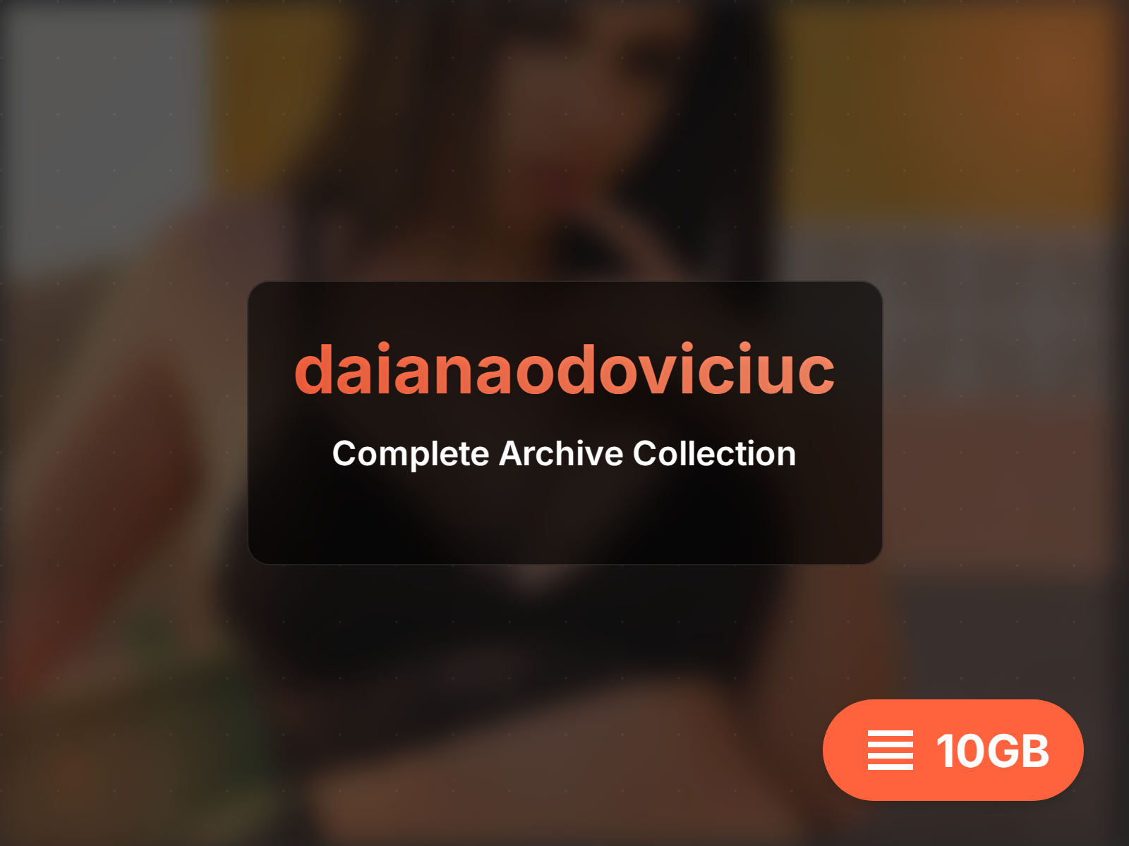 daianaodoviciuc Full Archive