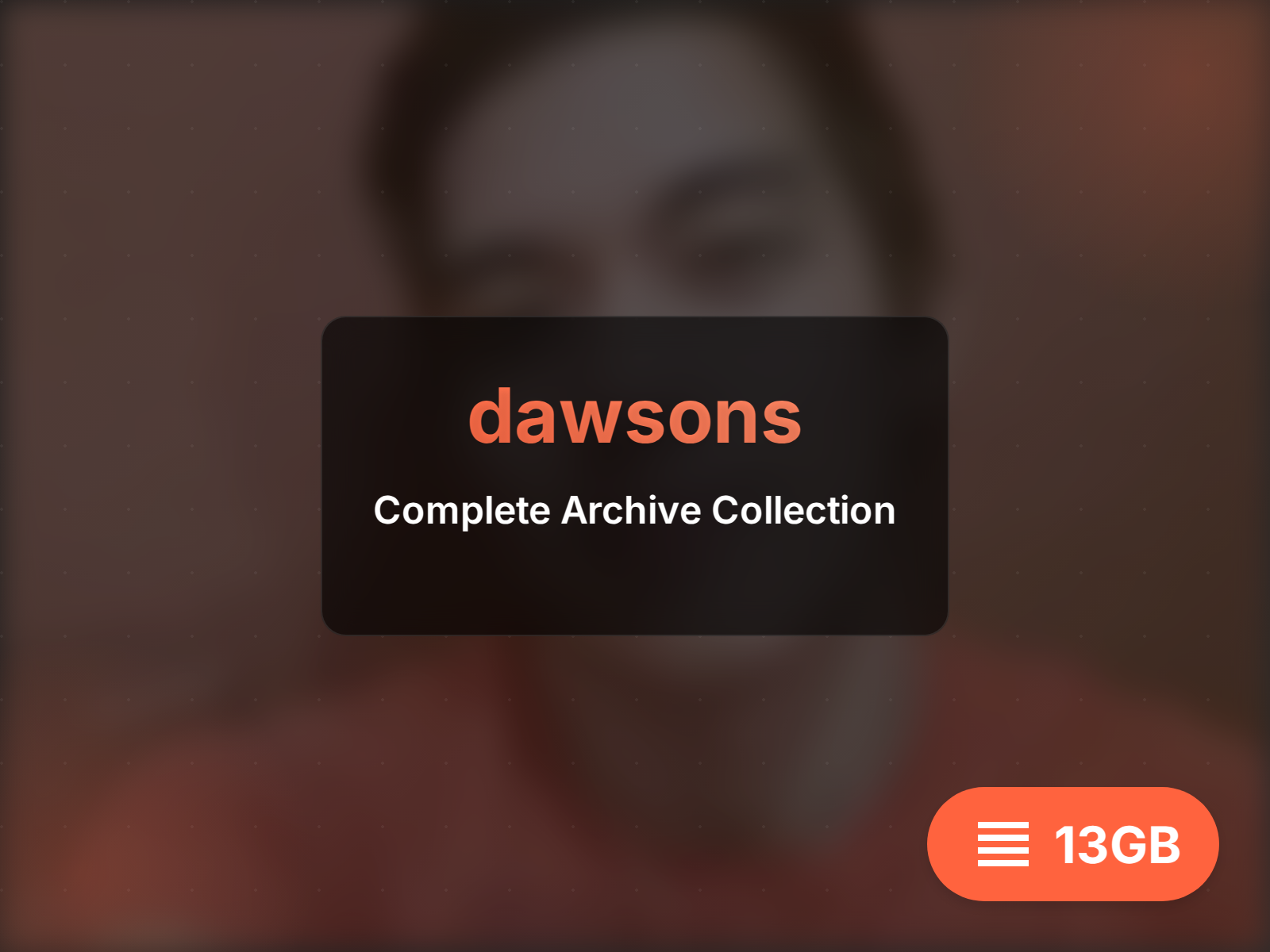 dawsons Archive Complète