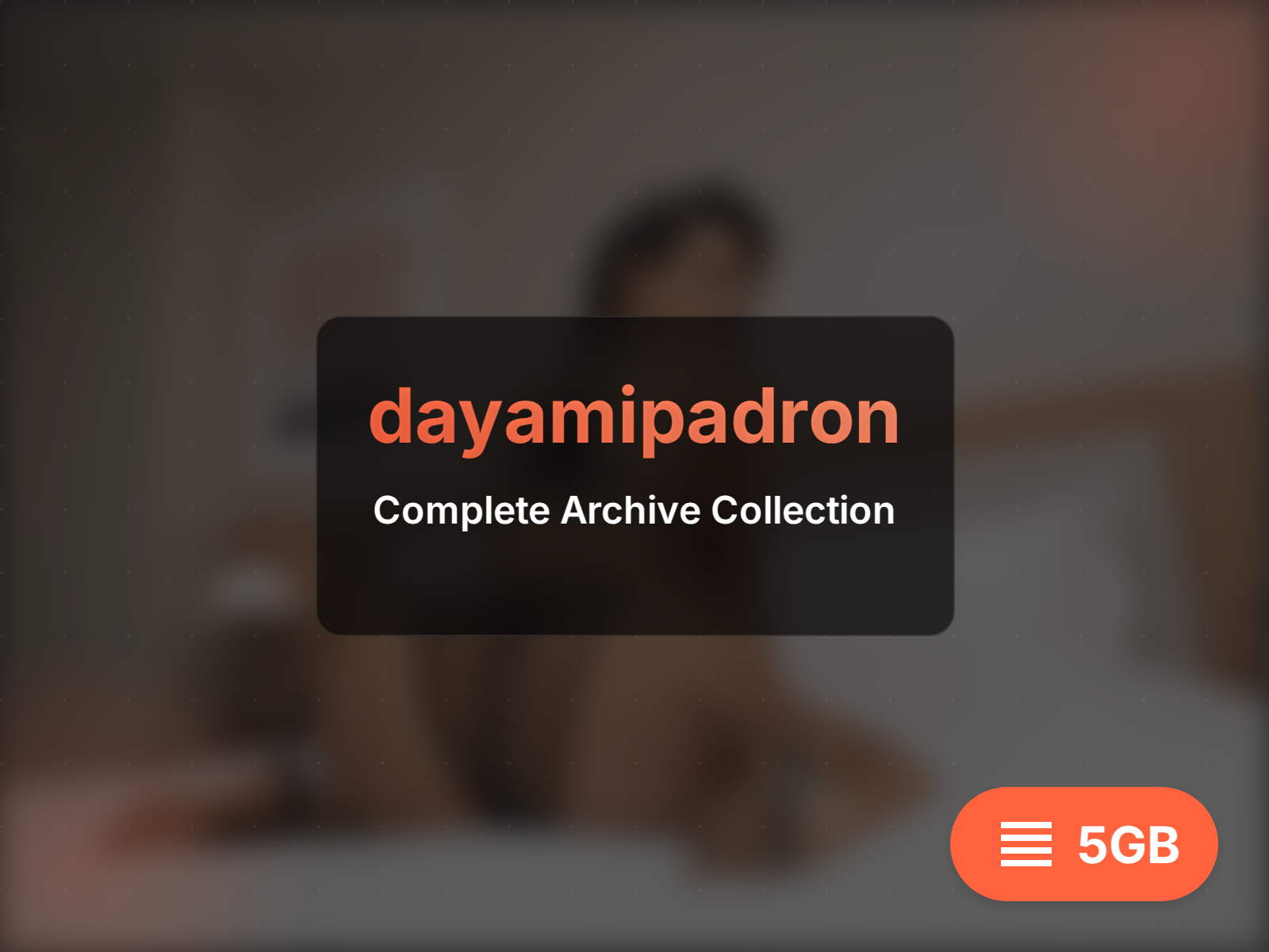 Download dayamipadron archive (12GB)