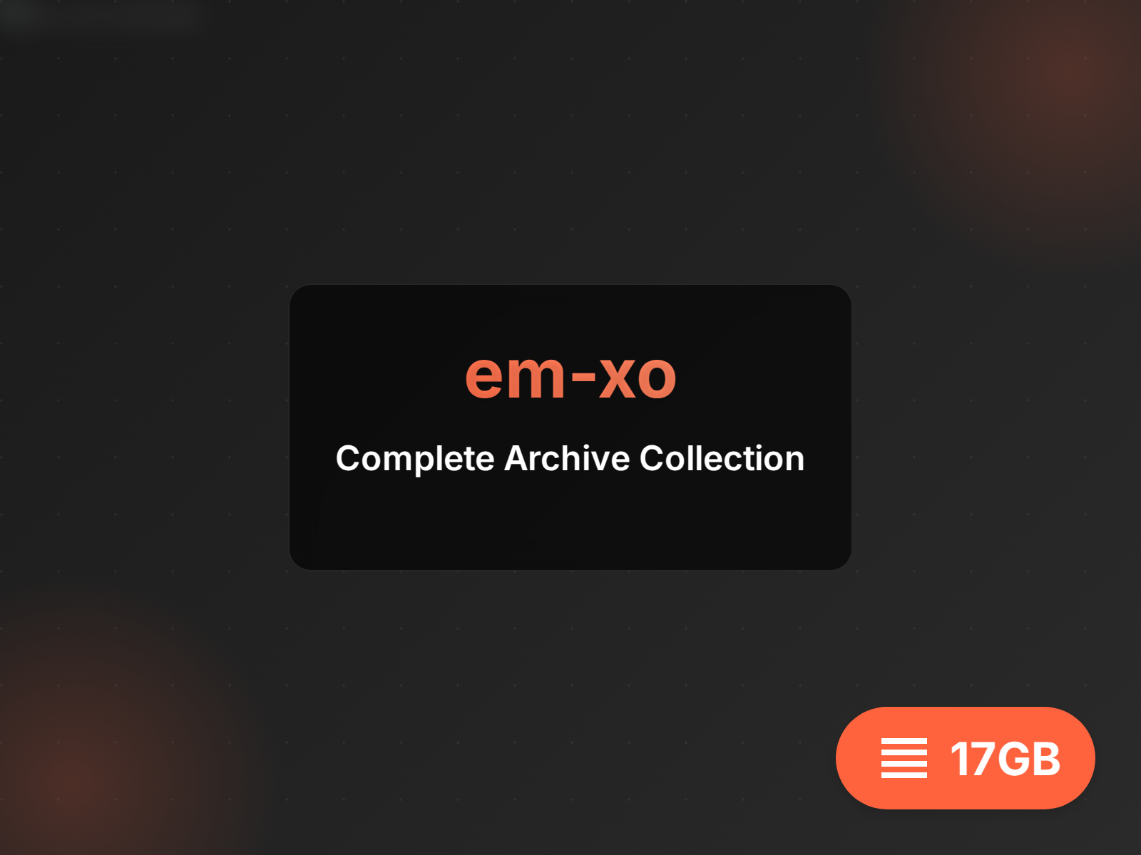 em-xo Full Archive