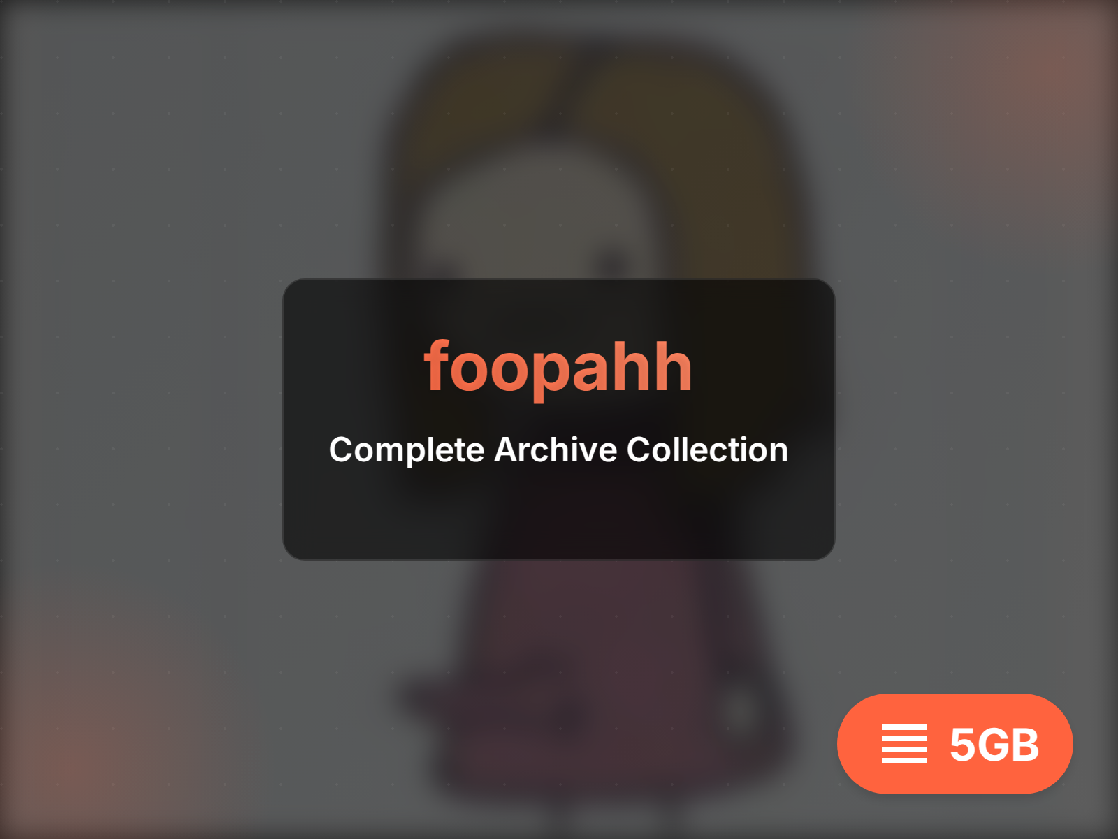 Tải xuống kho lưu trữ foopahh (19GB)