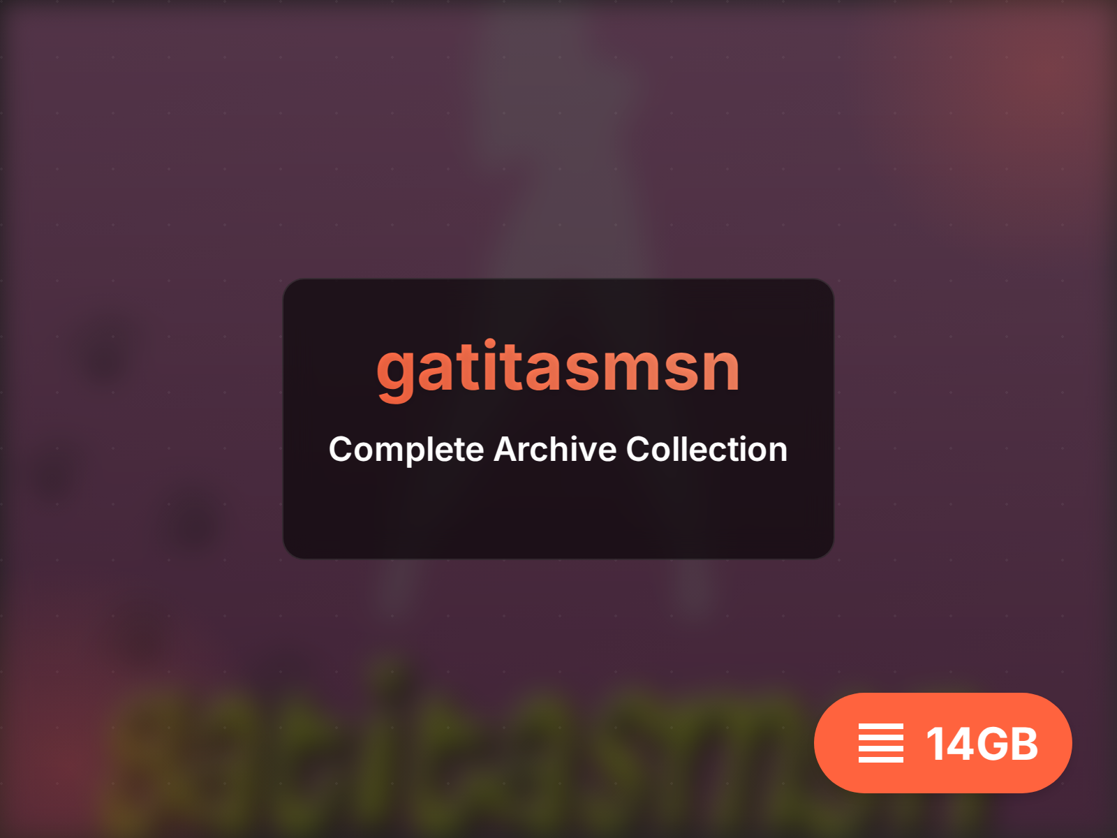 gatitasmsn Archivo Completo