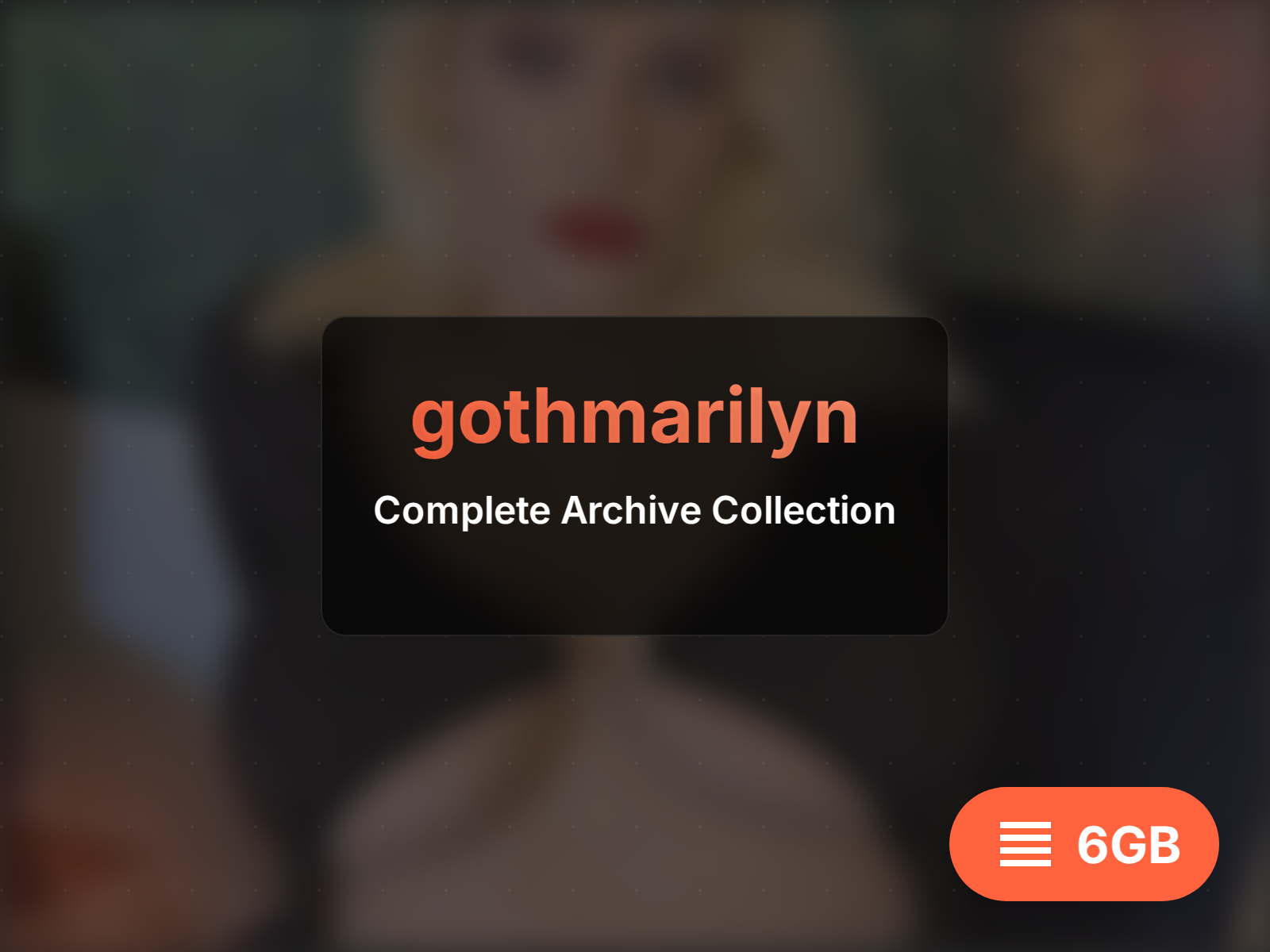gothmarilyn Videos u Immaġini Żvelati