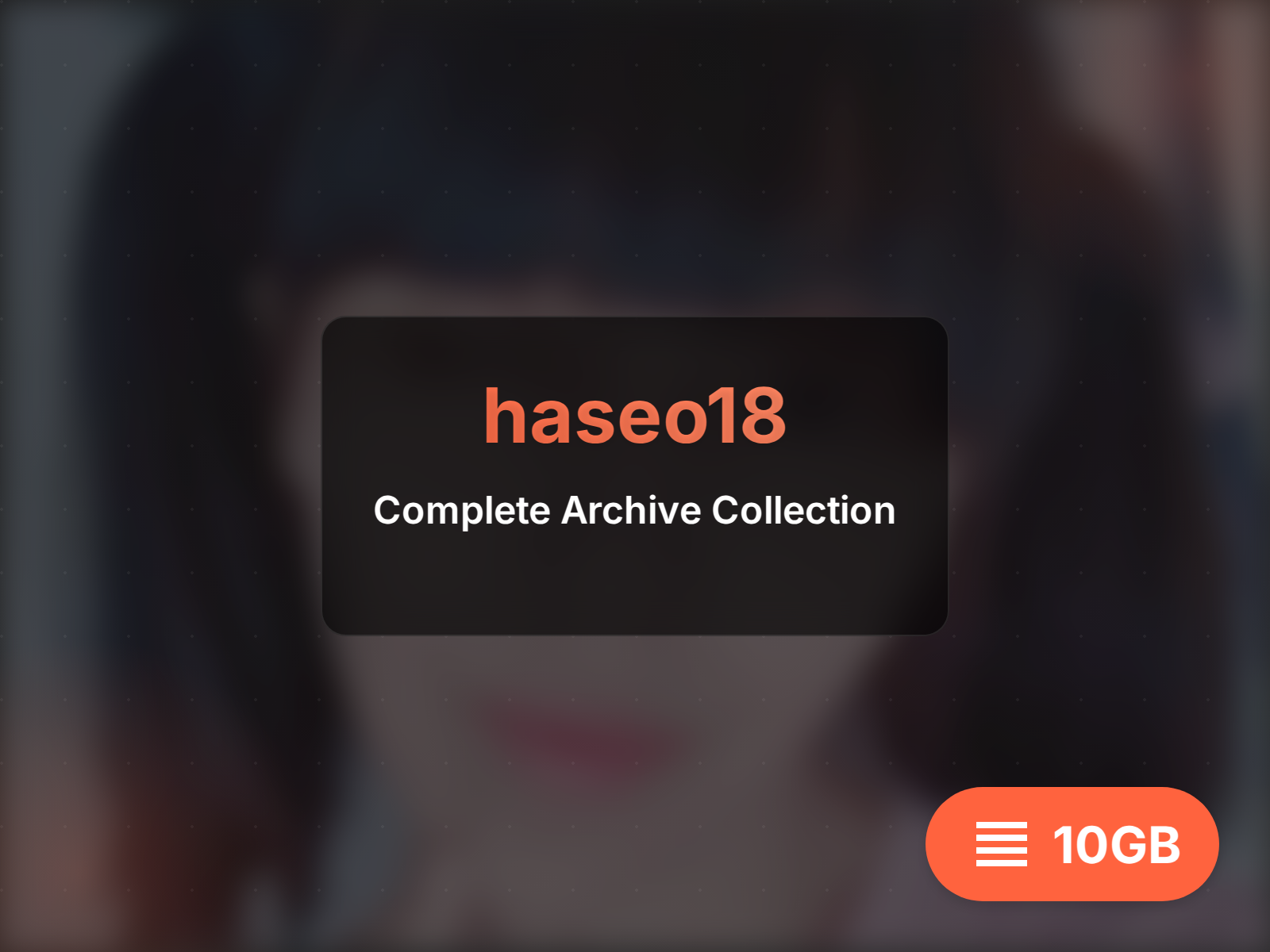 Download haseo18 archive (12GB)