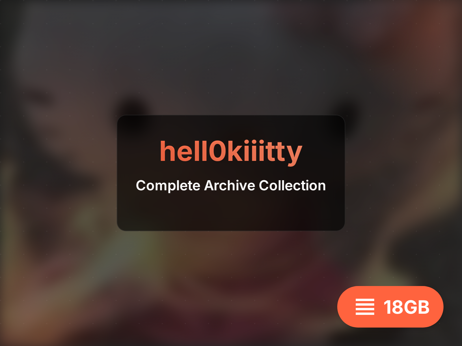 Download hell0kiiitty archive (20GB)