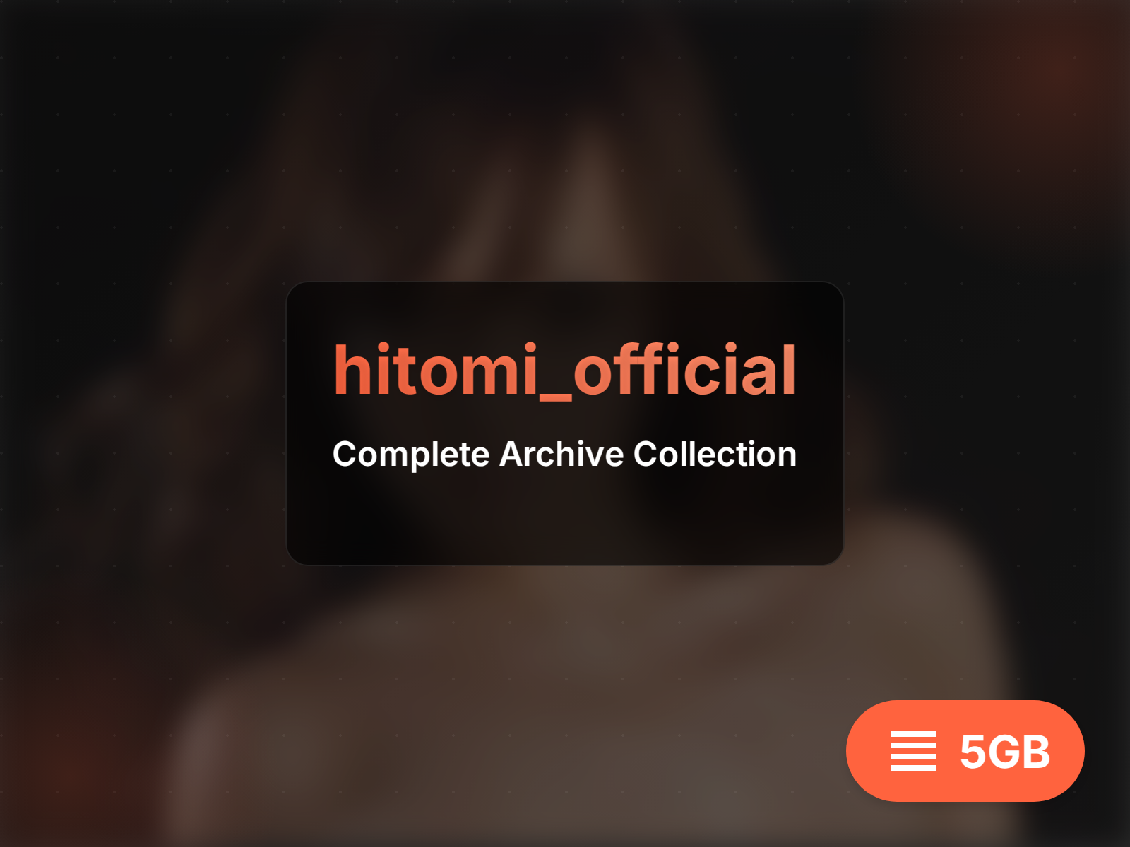 hitomi_official arhiw (14GB)