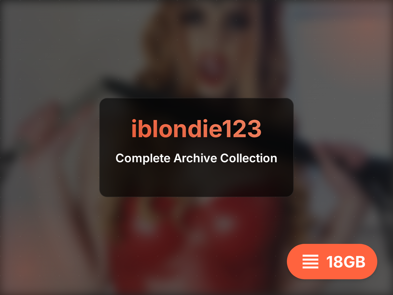 Ամբողջական iblondie123 արխիվ (9GB)