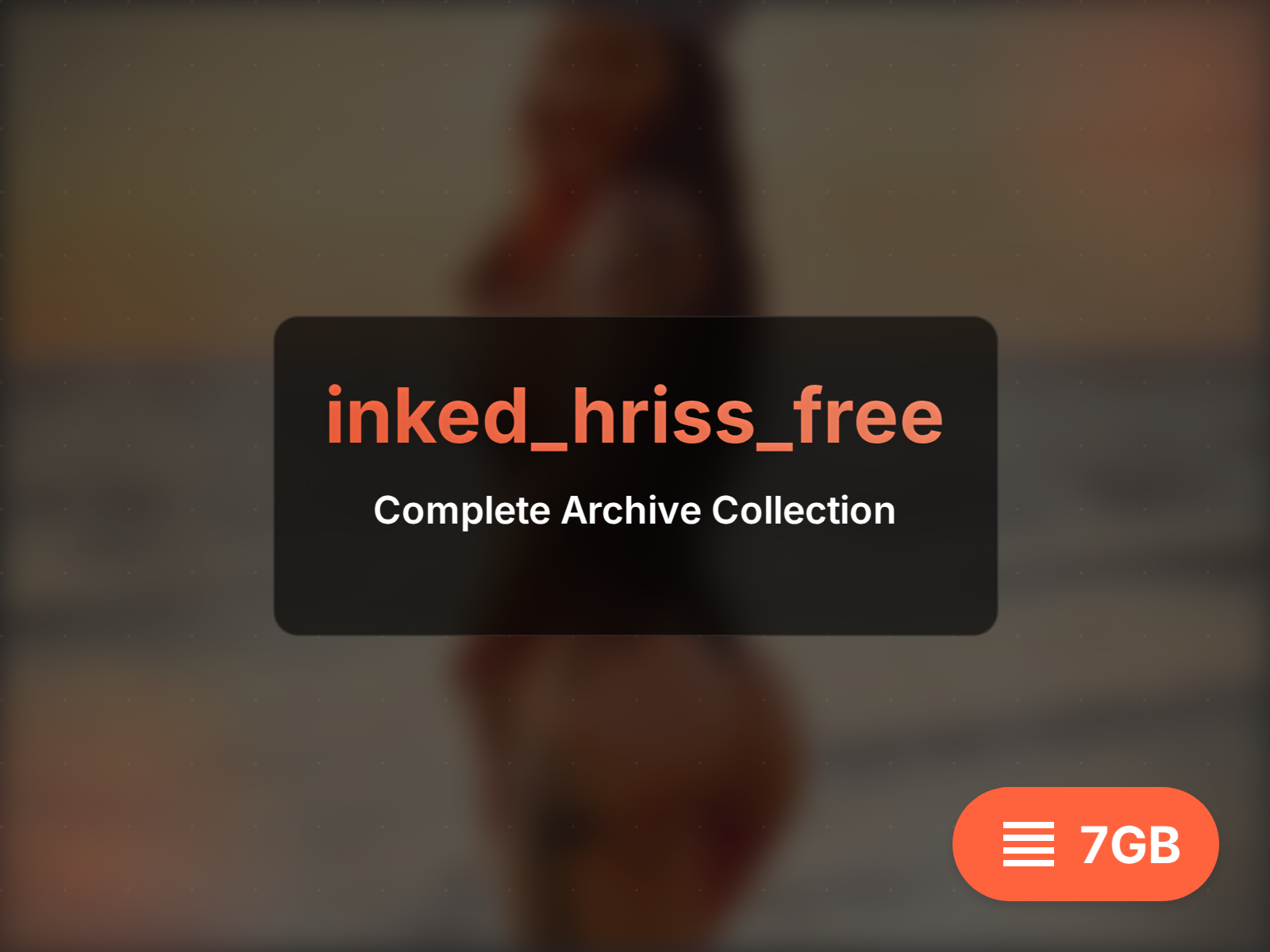 inked_hriss_free OnlyFans Fuite