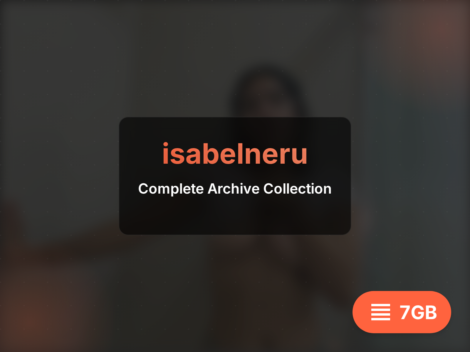 isabelneru OnlyFans Durchgesickert
