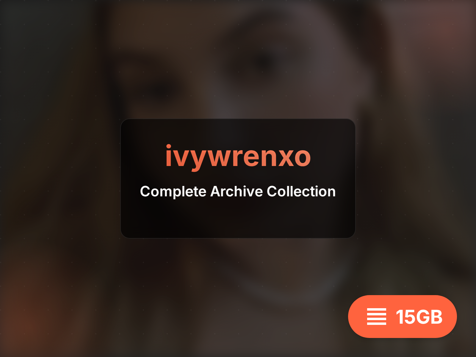 ivywrenxo الأرشيف الكامل