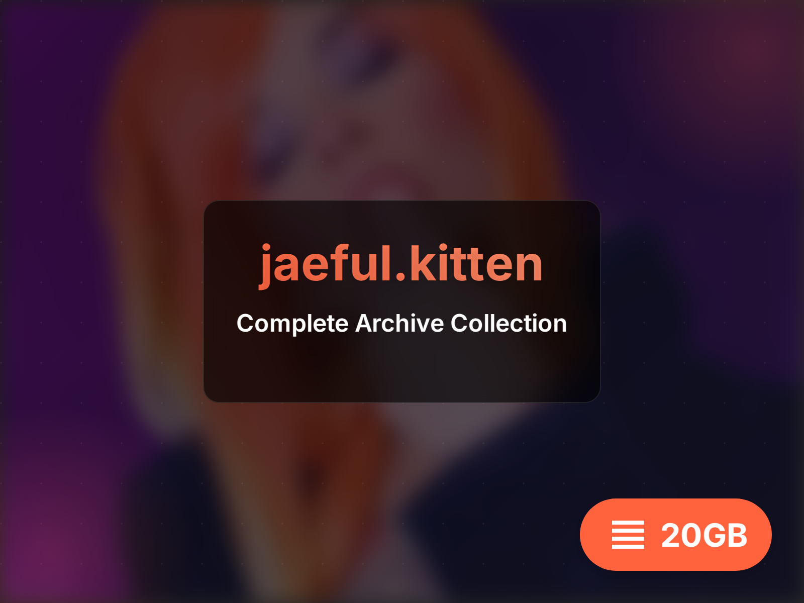 jaeful.kitten arquivo (9GB)