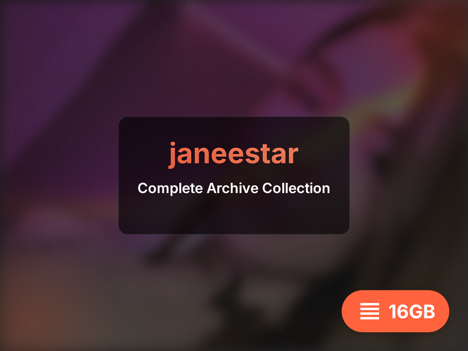 janeestar காப்பகத்தைப் பார்க்க