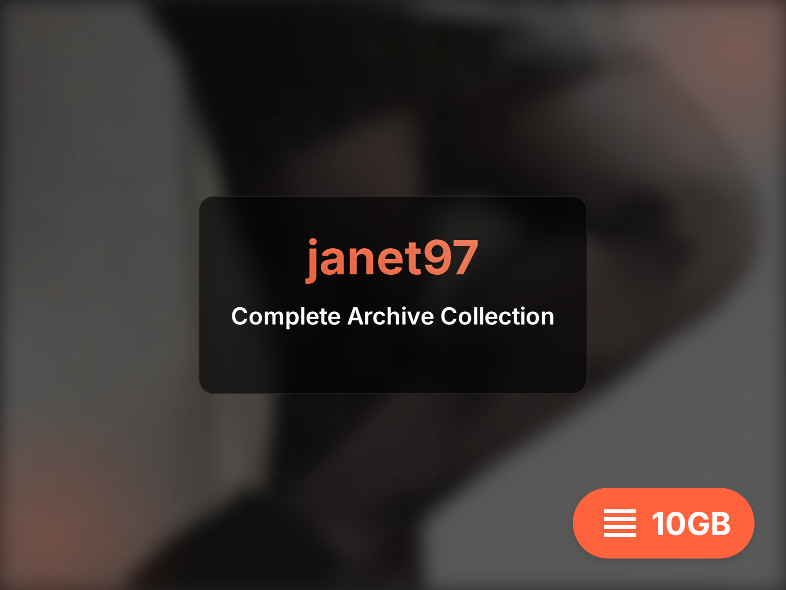 Archive complète de janet97 (14GB)