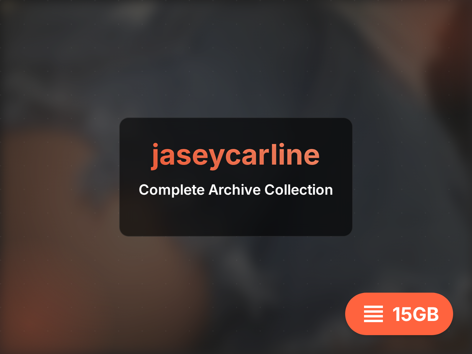 jaseycarline އާކައިވް (11GB)