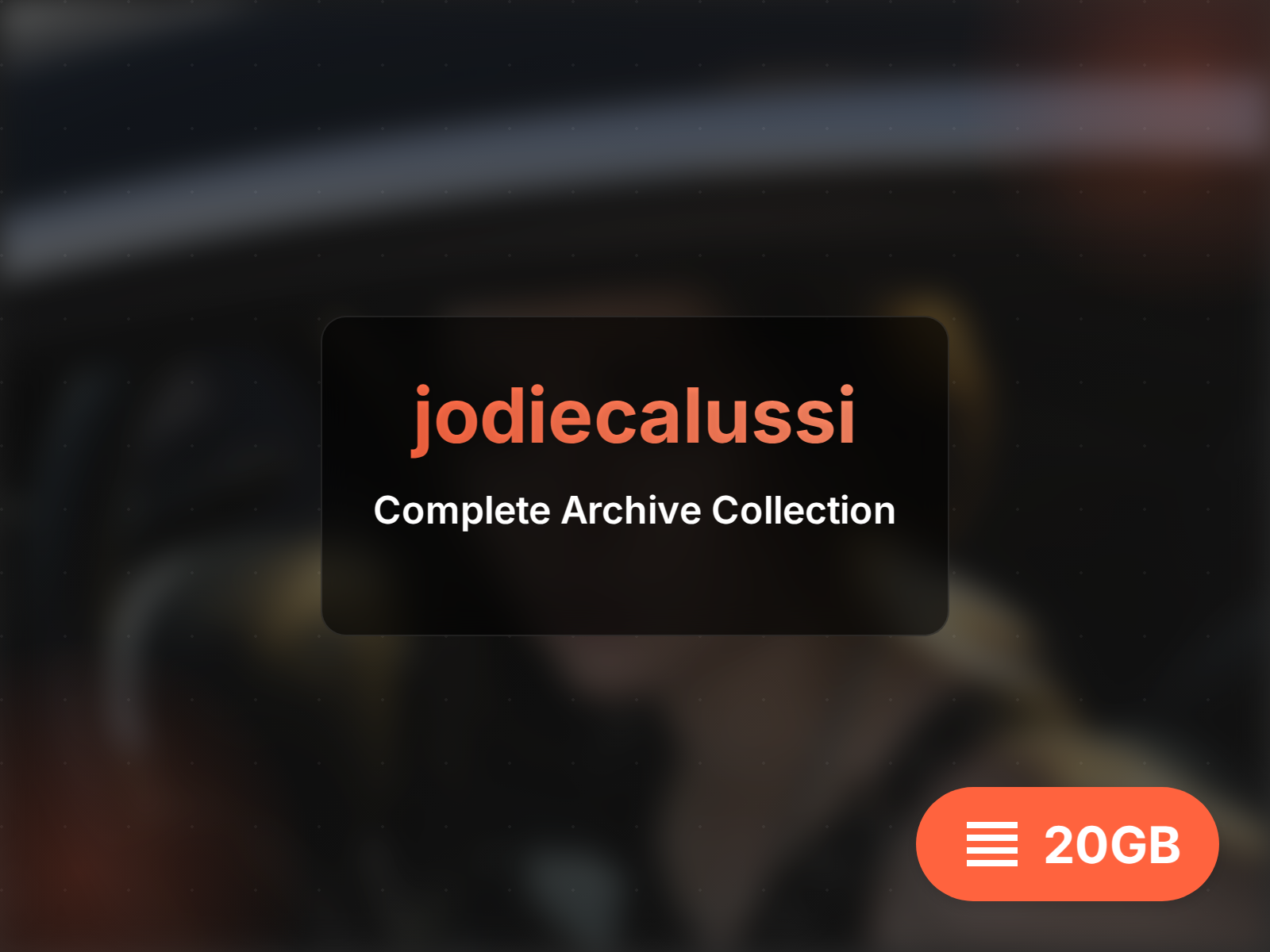 下载 jodiecalussi 档案 (11GB)