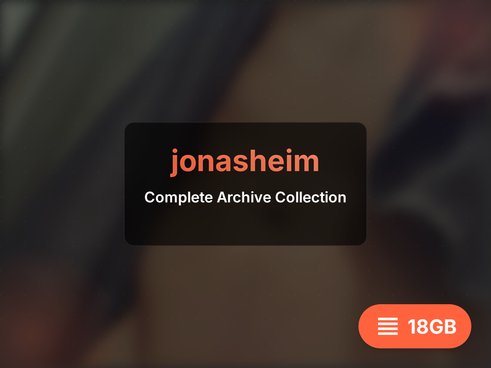 jonasheim އާކައިވް (19GB)