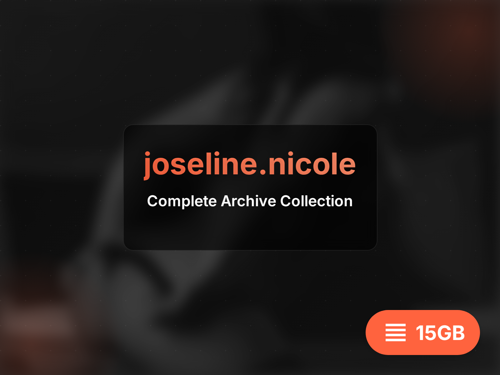 joseline.nicole Archive Complète