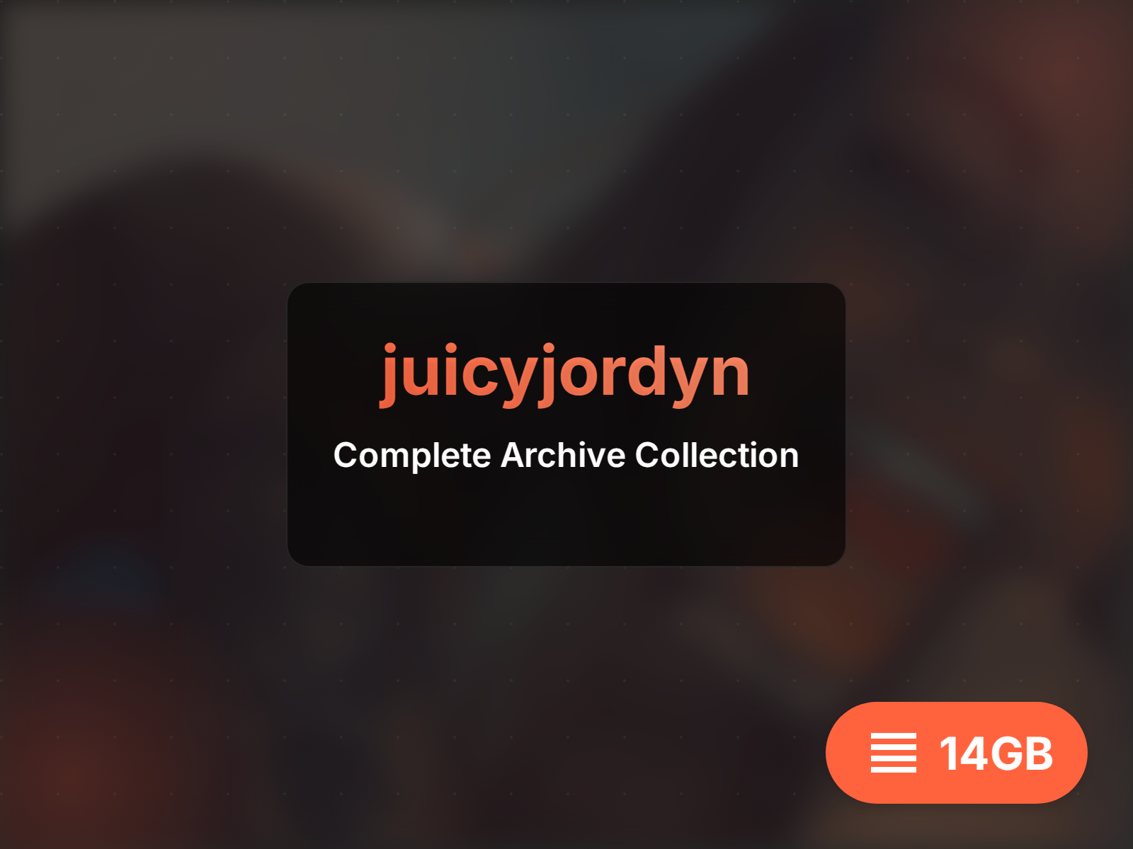juicyjordyn archiv (20GB)