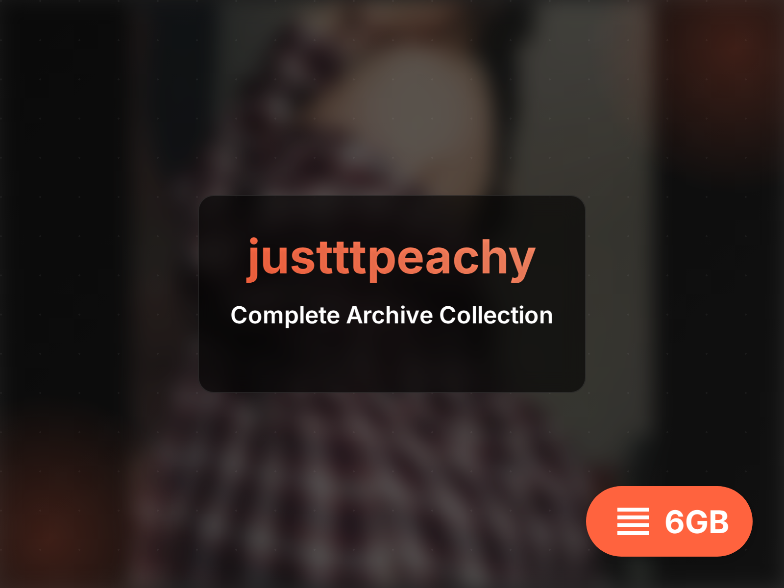 justttpeachy View Archive