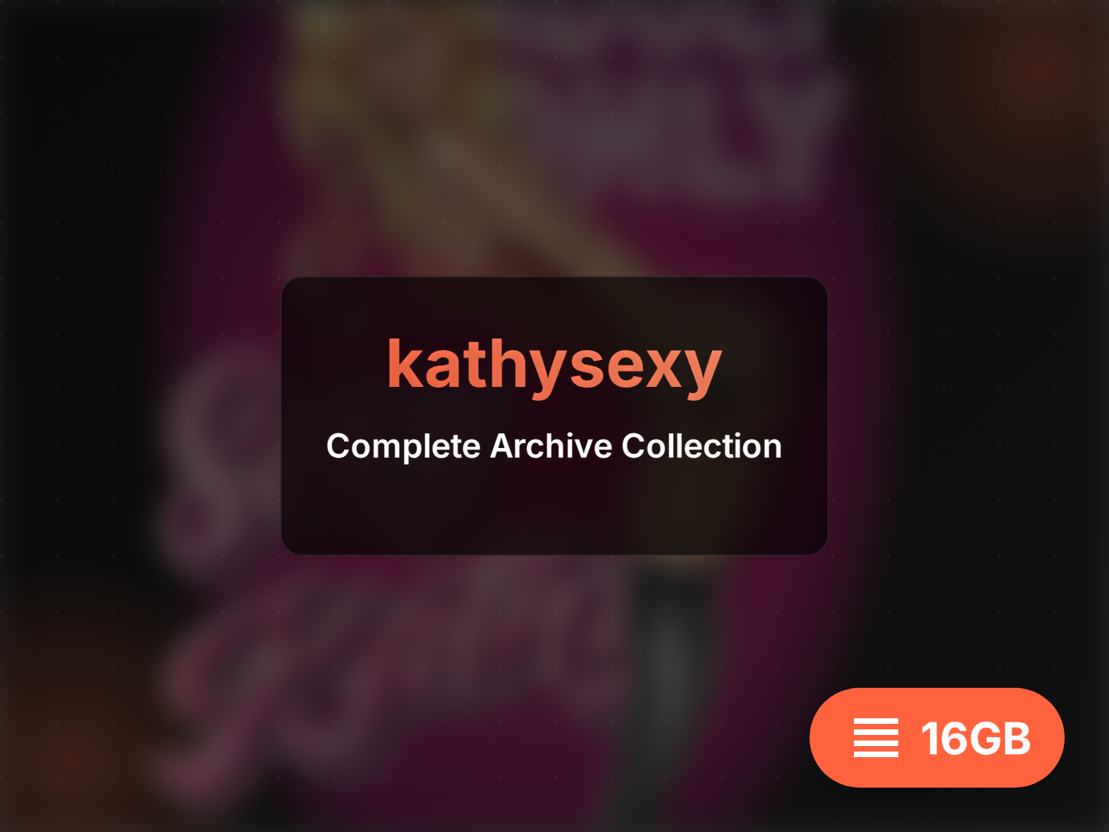 Download kathysexy archive (18GB)