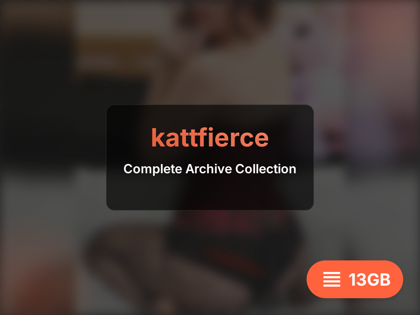 kattfierce archive (14GB)