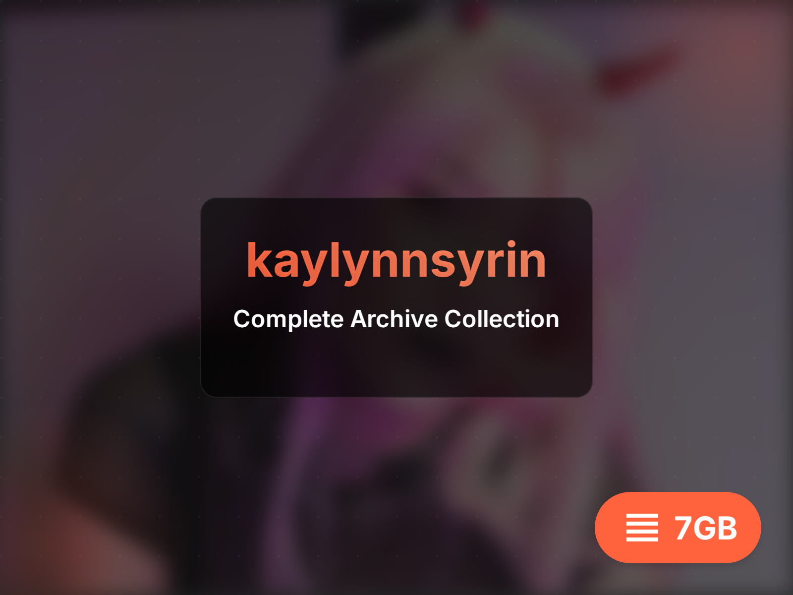 kaylynnsyrin Archive Complète