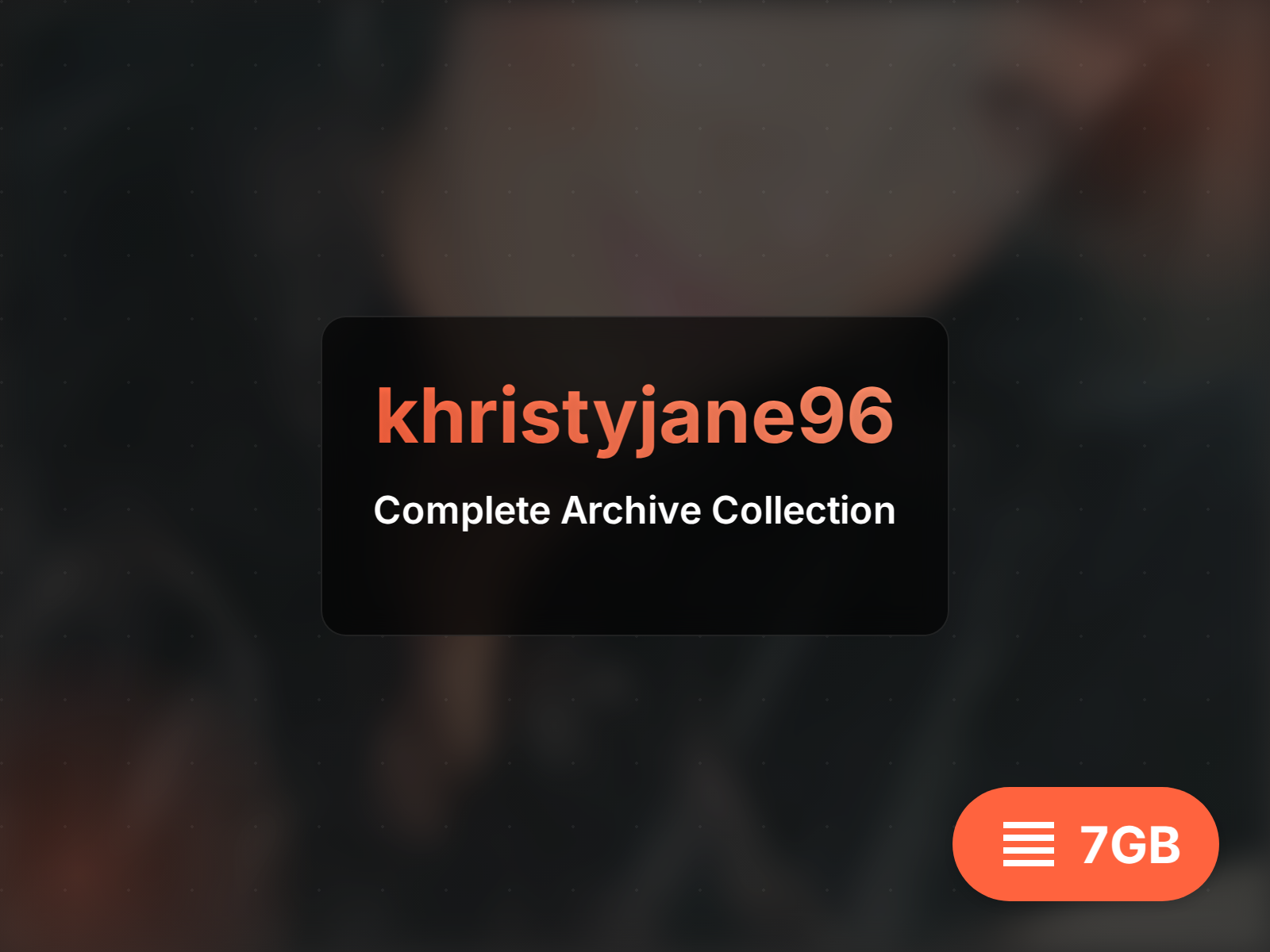 khristyjane96 arquivo (18GB)
