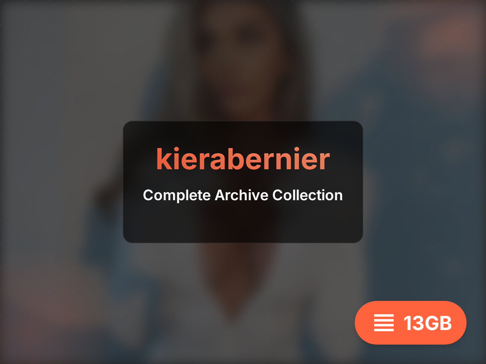 Download kierabernier archive (10GB)