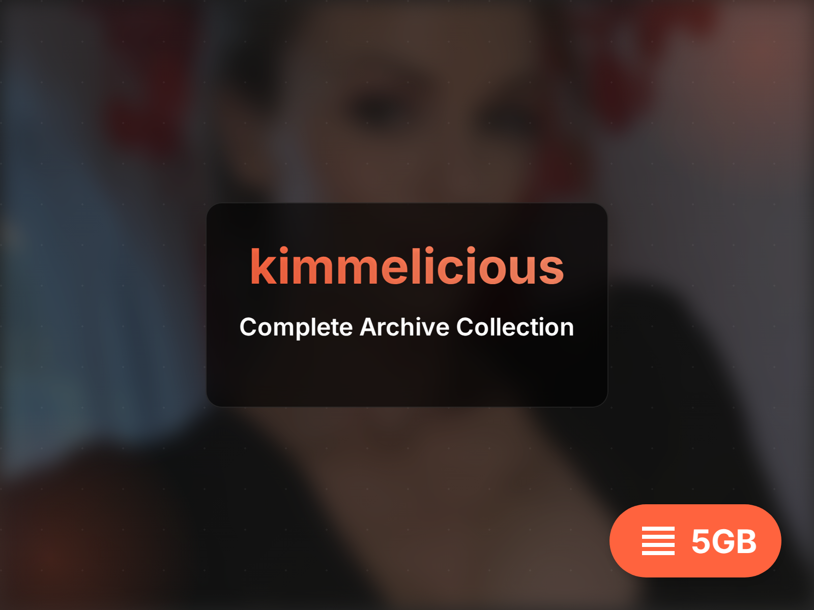 kimmelicious arxivini yuklab olish (5GB)